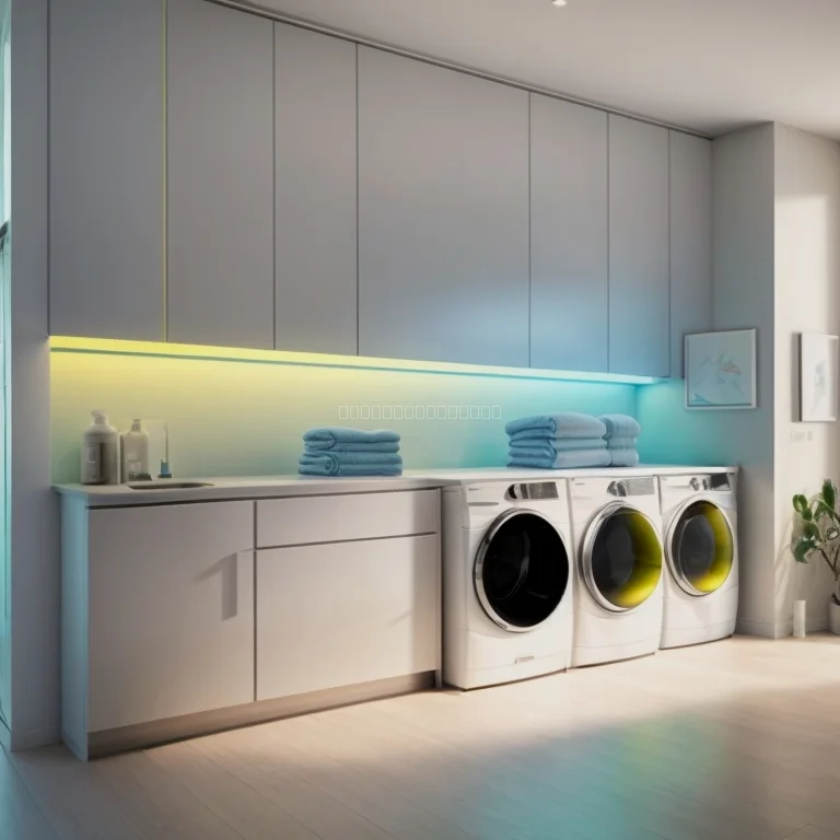 KI-Trockner in modernem Interieur